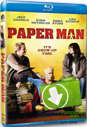 Бумажный человек / Paper Man (2009) HDRip