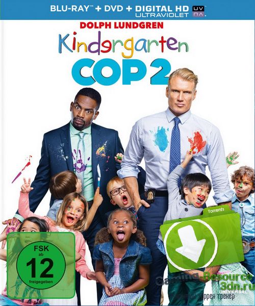 Детсадовский полицейский 2 / Kindergarten Cop 2 (2016) HDRip