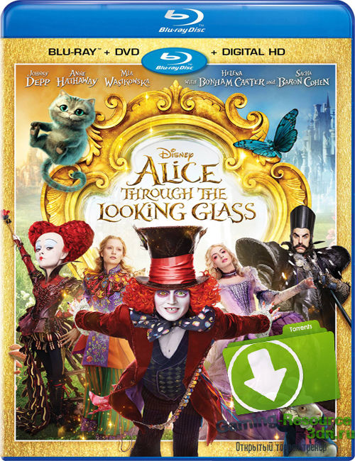 Алиса в Зазеркалье / Alice Through the Looking Glass (2016) BDRemux 1080p