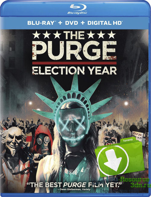 Судная ночь 3 / The Purge: Election Year (2016) BDRip 720p