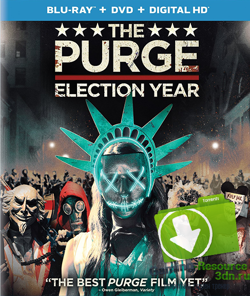 Судная ночь 3 / The Purge: Election Year (2016) BDRip-AVC