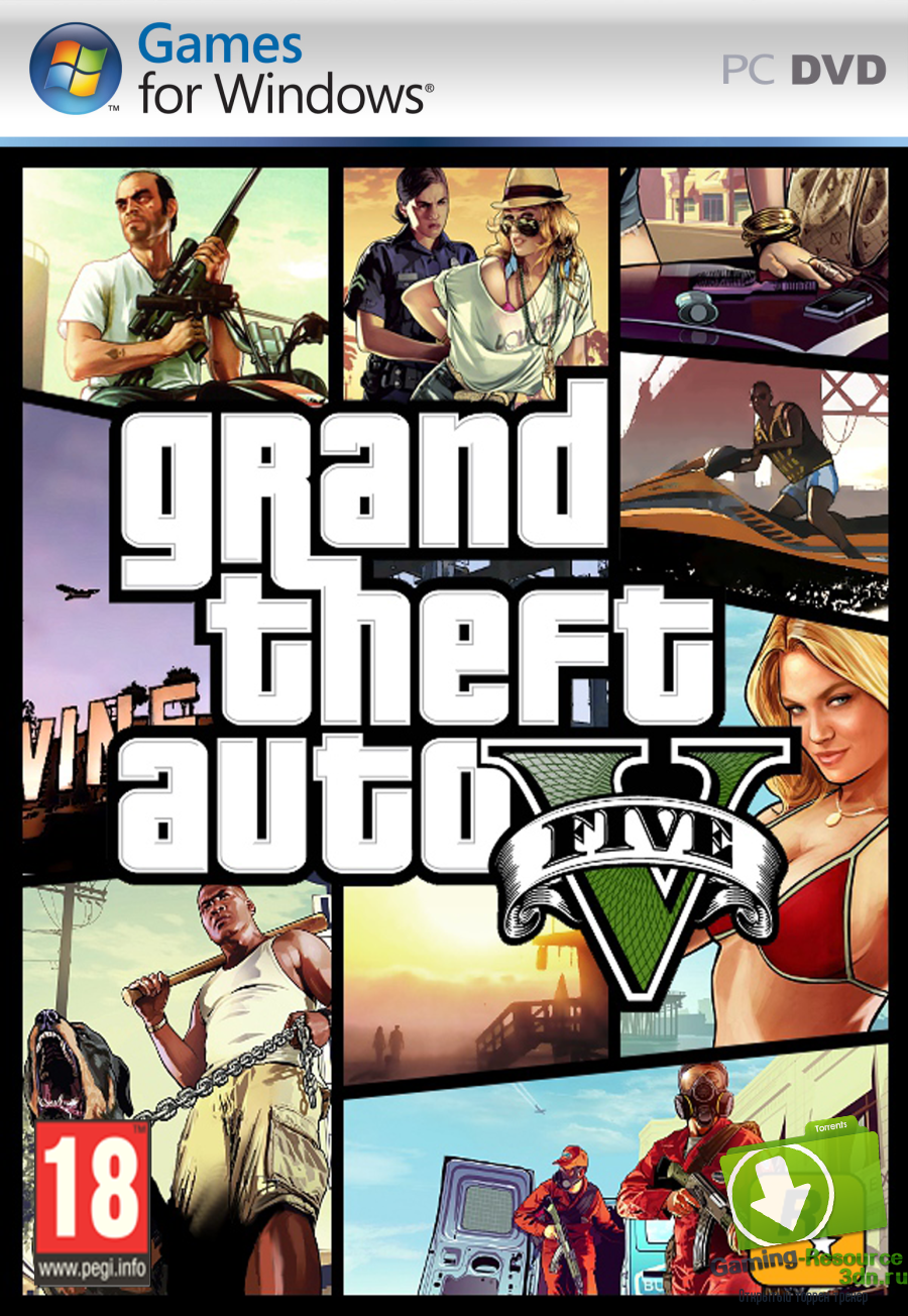 GTA 5 / Grand Theft Auto V [Update 4] (2015) PC | RePack от R.G. Механики
