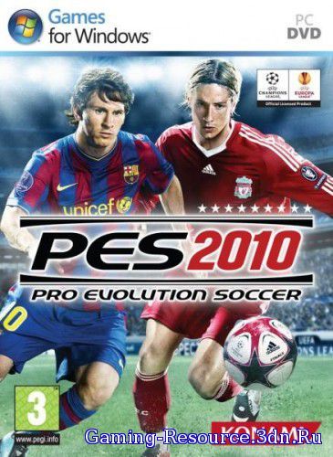 Pro Evolution Soccer 2010 (2009) (Konami) (RUS/MULTI-5) [L]