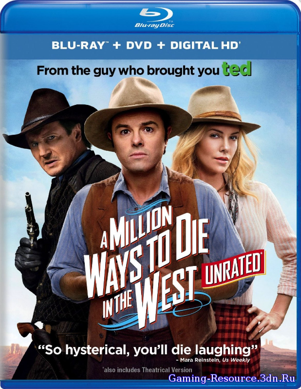 Миллион способов потерять голову. Театральная версия | A Million Ways to Die in the West. Theatrical Cut (2014) [BDRip-AVC]