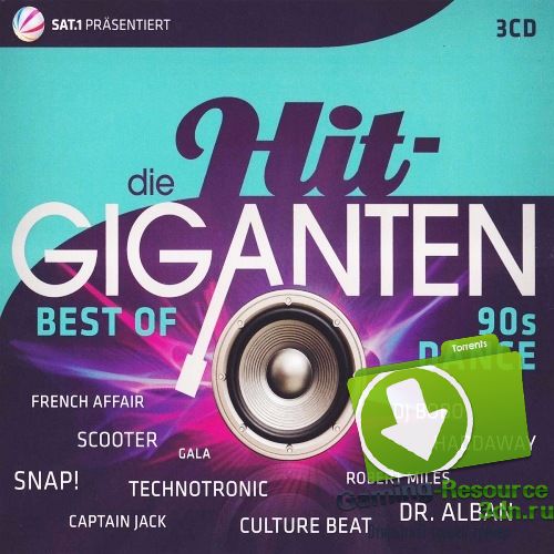 Сборник - Die Hit Giganten Best of 90s Dance (2017) MP3