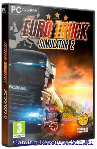 Euro Truck Simulator 2 [v 1.15.1.1s] (2013) PC