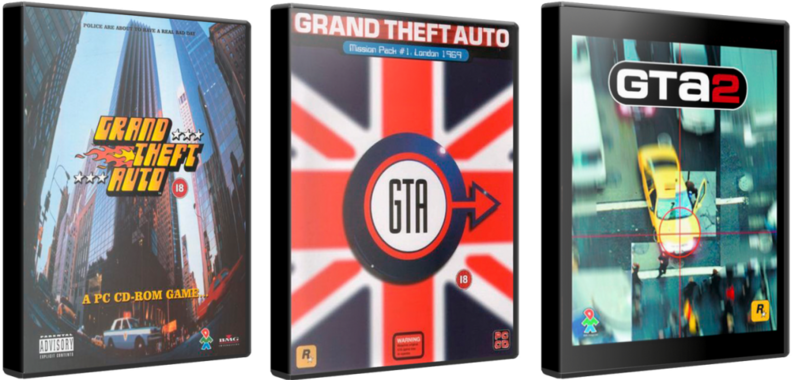 Grand Theft Auto + London 1969 & 1961 + Grand Theft Auto 2