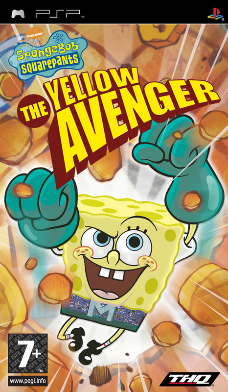 PSP SpongeBob Squarepants: The Yellow Avenger