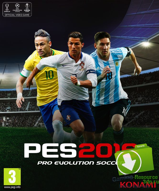 Pro Evolution Soccer 2016 (ENG / RUS) [Repack] от R.G. Механики