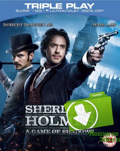 Шерлок Холмс: Игра теней / Sherlock Holmes: A Game of Shadows (2011) HDRip