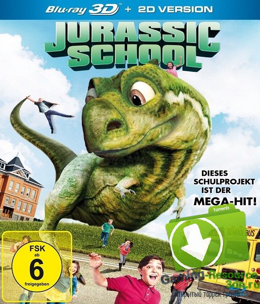 Школа Юрского периода / Jurassic School (2017) HDRip