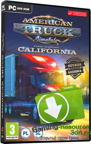 American Truck Simulator [v 1.6.2.1s + 14 DLC] (2016) PC | RePack от Other's