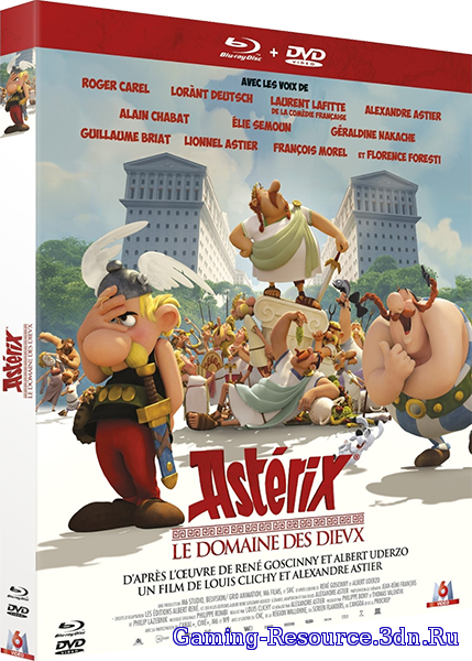 Астерикс: Земля Богов / Astérix: Le domaine des dieux / Asterix: The Mansions of the Gods (2014) BDRip 1080p