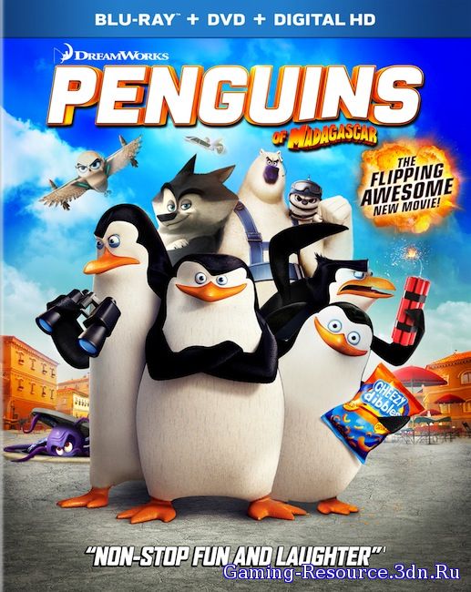 Пингвины Мадагаскара / Penguins of Madagascar (2014) BDRemux 1080p