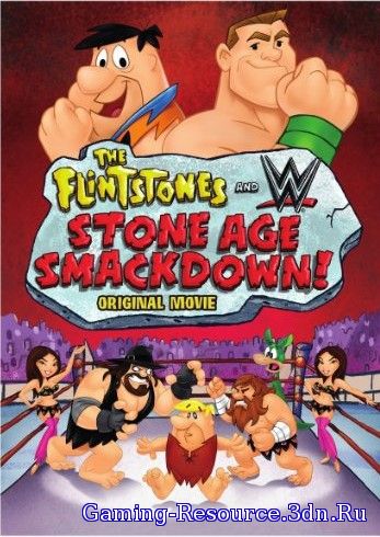 Флинстоуны: борцы каменного века / The Flintstones & WWE: Stone Age Smackdown (2015) HDRip