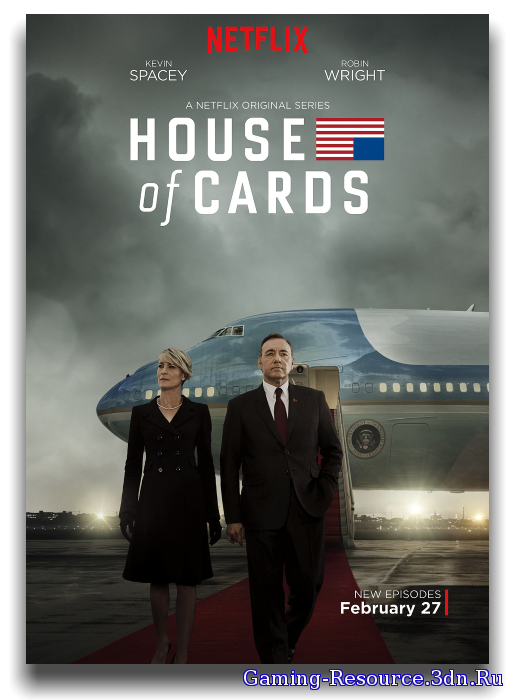 Карточный Домик / House of Cards [03х01-06 из 13] (2015) WEBRip