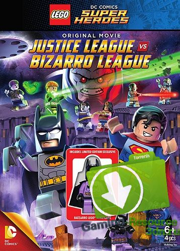 Лего супергерои DC: Лига справедливости против Лиги Бизарро / Lego DC Comics Super Heroes: Justice League vs. Bizarro League (2015) BDRip-AV
