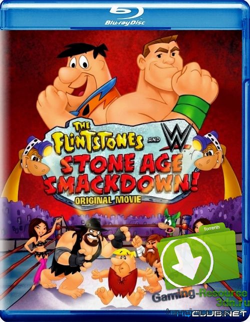 Флинстоуны: Борцы каменного века / The Flintstones and WWE: Stone Age Smackdown (2015) BDRip