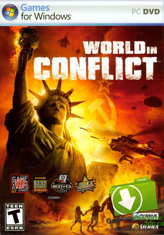 World in Conflict: Complete Edition [v 1.0.1.1 (b35); 1.2.0.0] [RUS / RUS] (2009) | RePack R.G. Games