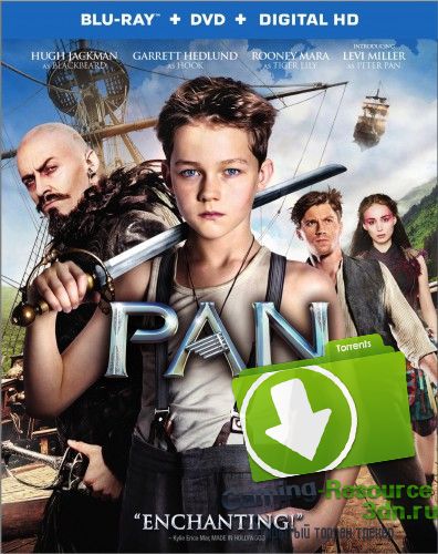 Пэн: Путешествие в Нетландию / Pan (2015) HDRip