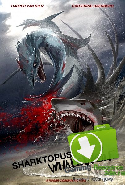 Акулосьминог против Китоволка / Sharktopus vs. Whalewolf / 2015 / ЛО (Хихикающий доктор) / HDTVRip (720p)